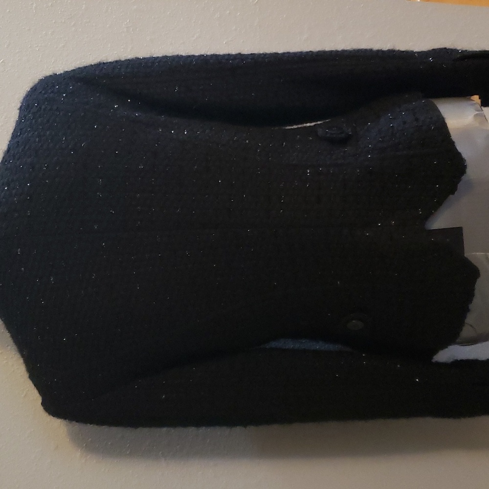 Armani Collezione Tweed Pattern Jacket Size 8 - Picture 4 of 8